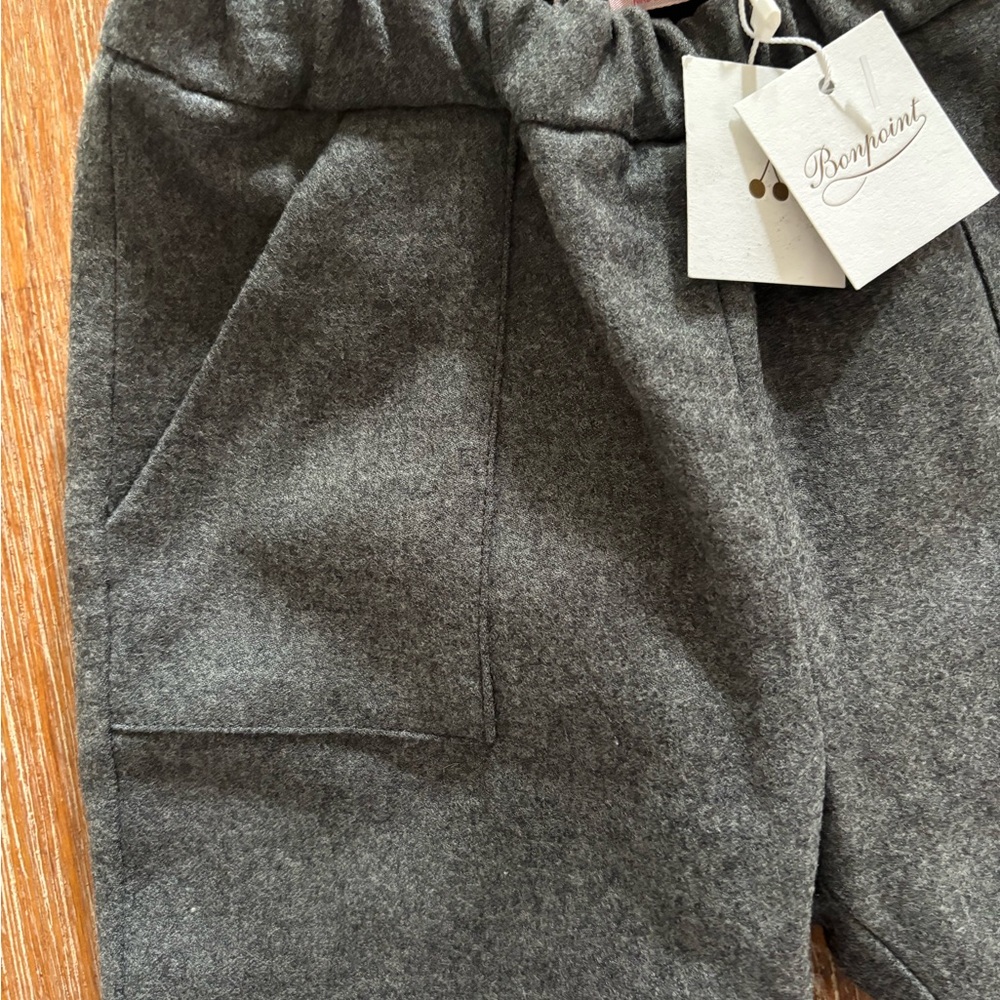 Bonpoint Charcoal Joggers for Kids